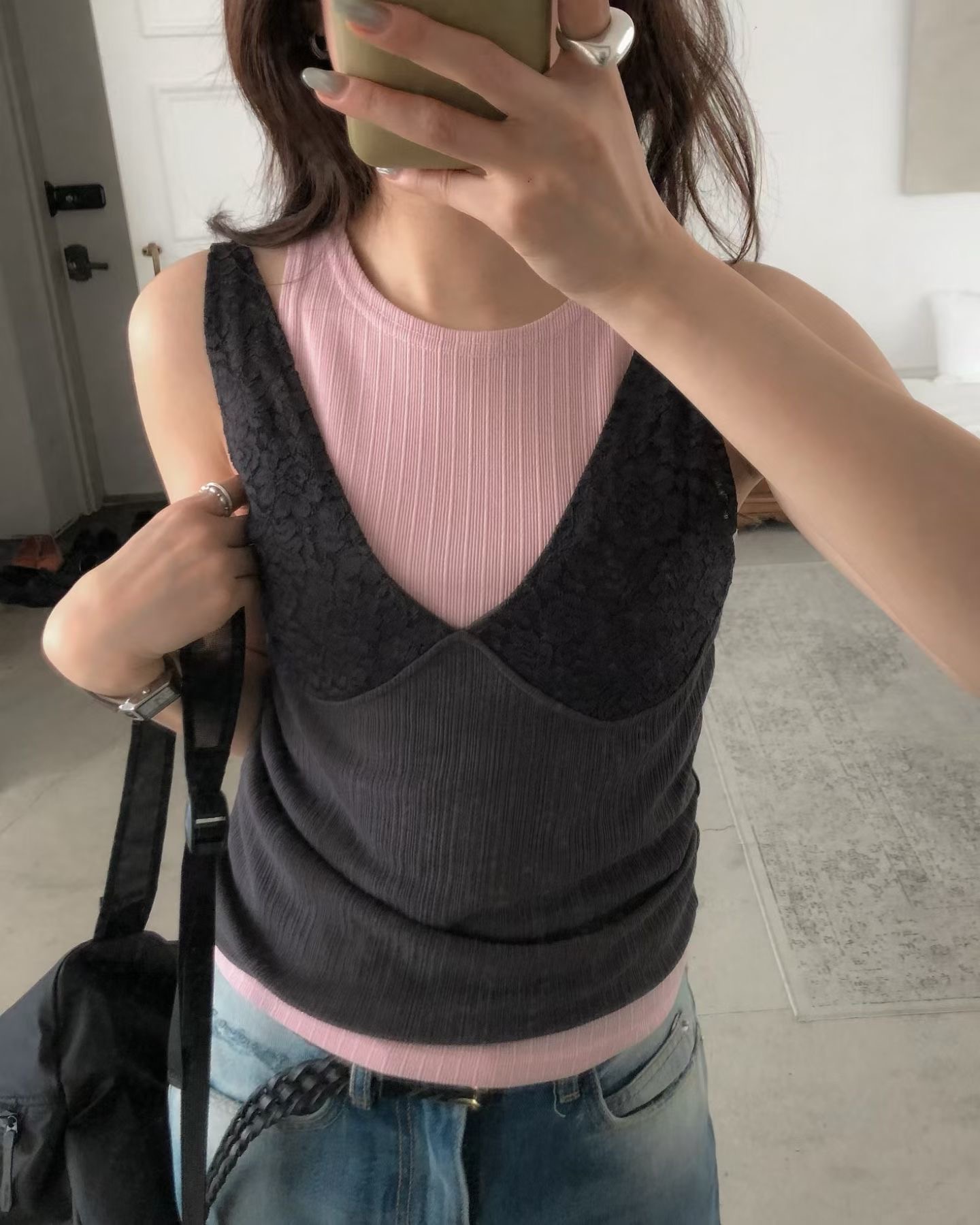 細緻蕾絲背心：圖片 2